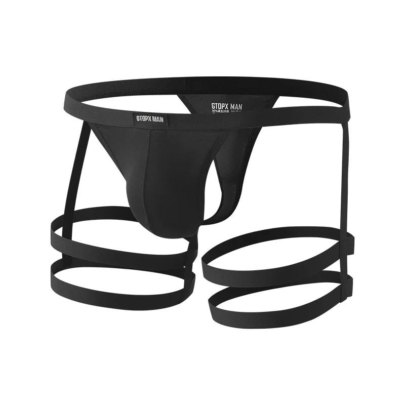 Legs Strape Jockstrap for Men Sexy Bulge Pouch Suspender Hollow Out Underwear Gays Erotic Low Waist Open Buttocks Thong Knickers
Legs Strape Jockstrap for Men Sexy Bulge Pouch Suspender Hollow Out Underwear Gays Erotic Low Waist Open Buttocks Thong Knickers