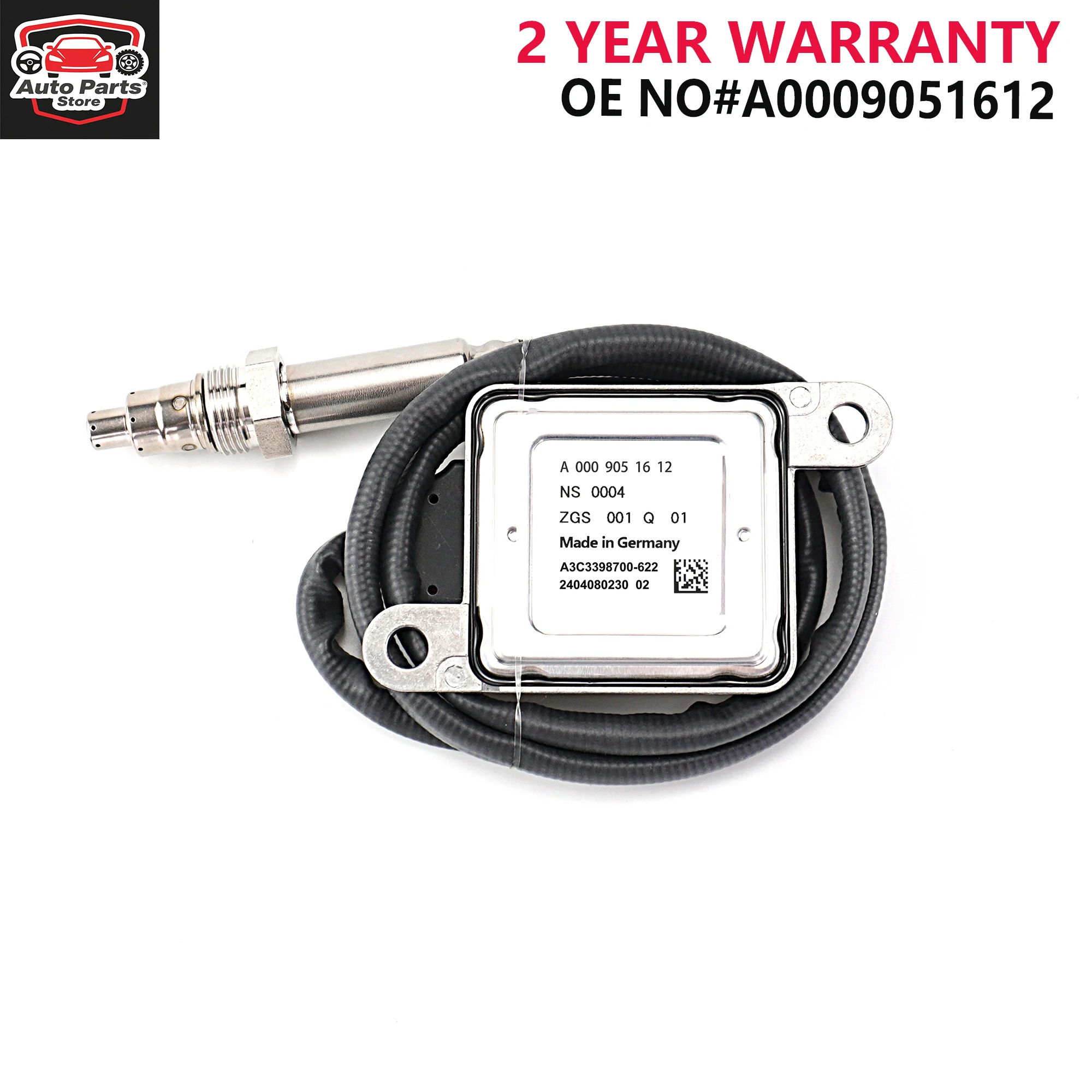 New A0009051612 0009051612 A2C00067800-629 Nitrogen Oxide Sensor NOX Sensor For Mercedes-Benz W164 W166 W205 W212 W221 W222
New A0009051612 0009051612 A2C00067800-629 Nitrogen Oxide Sensor NOX Sensor For Mercedes-Benz W164 W166 W205 W212 W221 W222