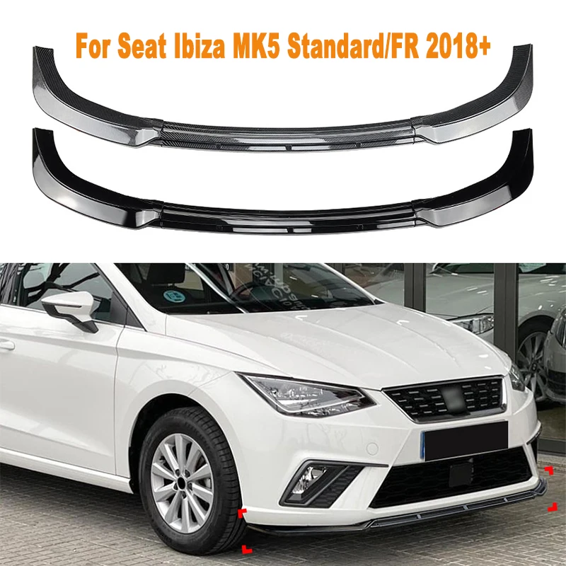 Car Front Bumper Lip Splitter Diffuser Body Kit Spoiler Bumper Guard Protector Accessory For Seat Ibiza MK5 Standard/FR 2018+
Car Front Bumper Lip Splitter Diffuser Body Kit Spoiler Bumper Guard Protector Accessory For Seat Ibiza MK5 Standard/FR 2018+