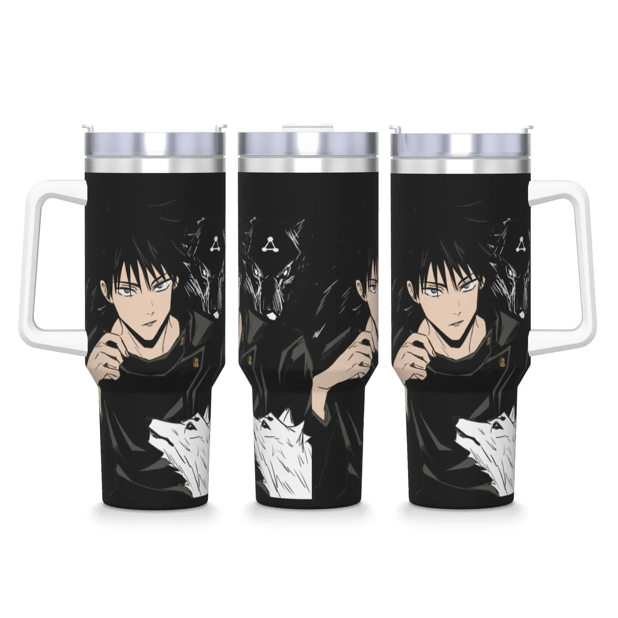 Stainless Steel Tumbler Megumi Fushiguro Jujutsu Kaisen Thermal Cups Anime Leakproof Cold and Hot Car Mugs Travel Water Bottle
Stainless Steel Tumbler Megumi Fushiguro Jujutsu Kaisen Thermal Cups Anime Leakproof Cold and Hot Car Mugs Travel Water Bottle