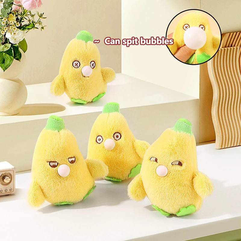 Креативные забавные эмоции, Мягкая Плюшевая Кукла-банан с пузырьками, подвеска-брелок, подвеска для пар, украшение для сумки, подарки 
Креативные забавные эмоции, Мягкая Плюшевая Кукла-банан с пузырьками, подвеска-брелок, подвеска для пар, украшение для сумки, подарки