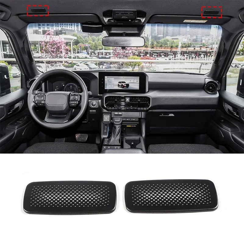 For Toyota Land Cruiser 250 LC250 2024 +Car Roof Horn Decoration Cover Stainless Steel Interior Accessories 2Pcs
For Toyota Land Cruiser 250 LC250 2024 +Car Roof Horn Decoration Cover Stainless Steel Interior Accessories 2Pcs