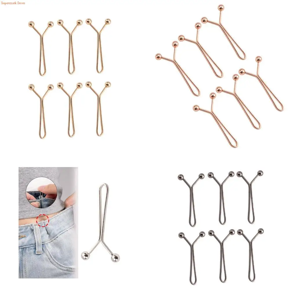 Q5WE Waist Tightener Pants Waist Buttons Alloy Tighten Waist for Skirt Pants Jeans Adjustable Waist Clip Clothing Accessories
Q5WE Waist Tightener Pants Waist Buttons Alloy Tighten Waist for Skirt Pants Jeans Adjustable Waist Clip Clothing Accessories
