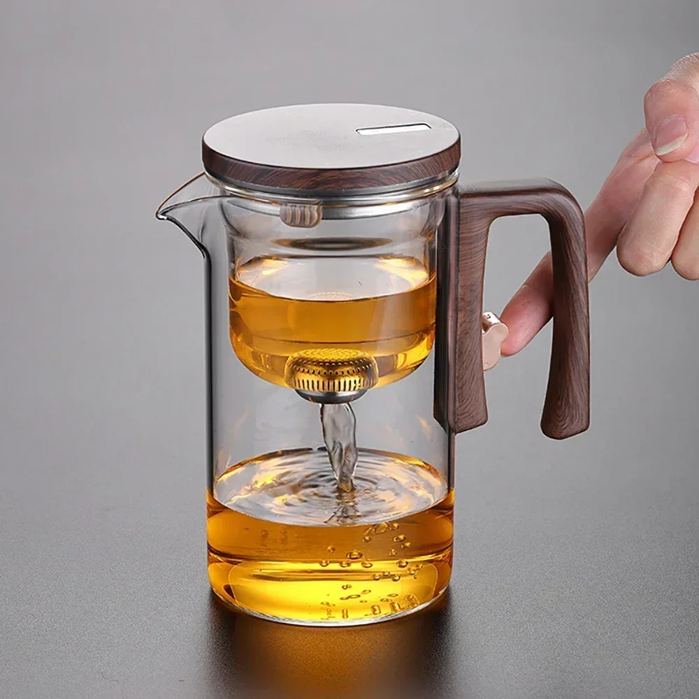 520ML/720ML Magnetic Glass Teapot, Detachable Injector, Teapot Tea Water Separator, Household Lazy Tea Artifact
520ML/720ML Magnetic Glass Teapot, Detachable Injector, Teapot Tea Water Separator, Household Lazy Tea Artifact