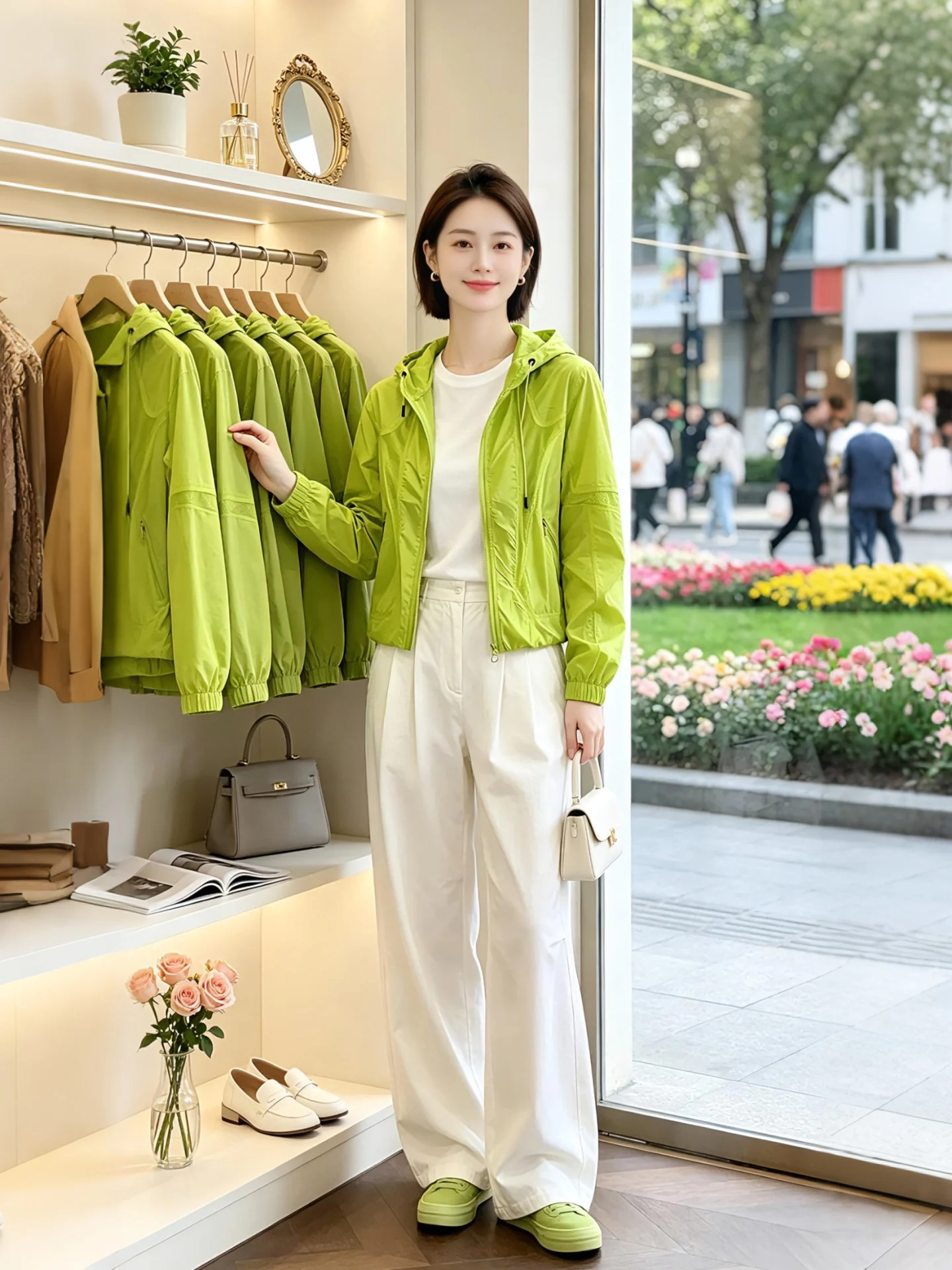 Women's Summer Fashion Loose Casual Commute Sun Protection Coat Breathable Long Sleeve Zipper Hat Integrated Single Piece
Women's Summer Fashion Loose Casual Commute Sun Protection Coat Breathable Long Sleeve Zipper Hat Integrated Single Piece
