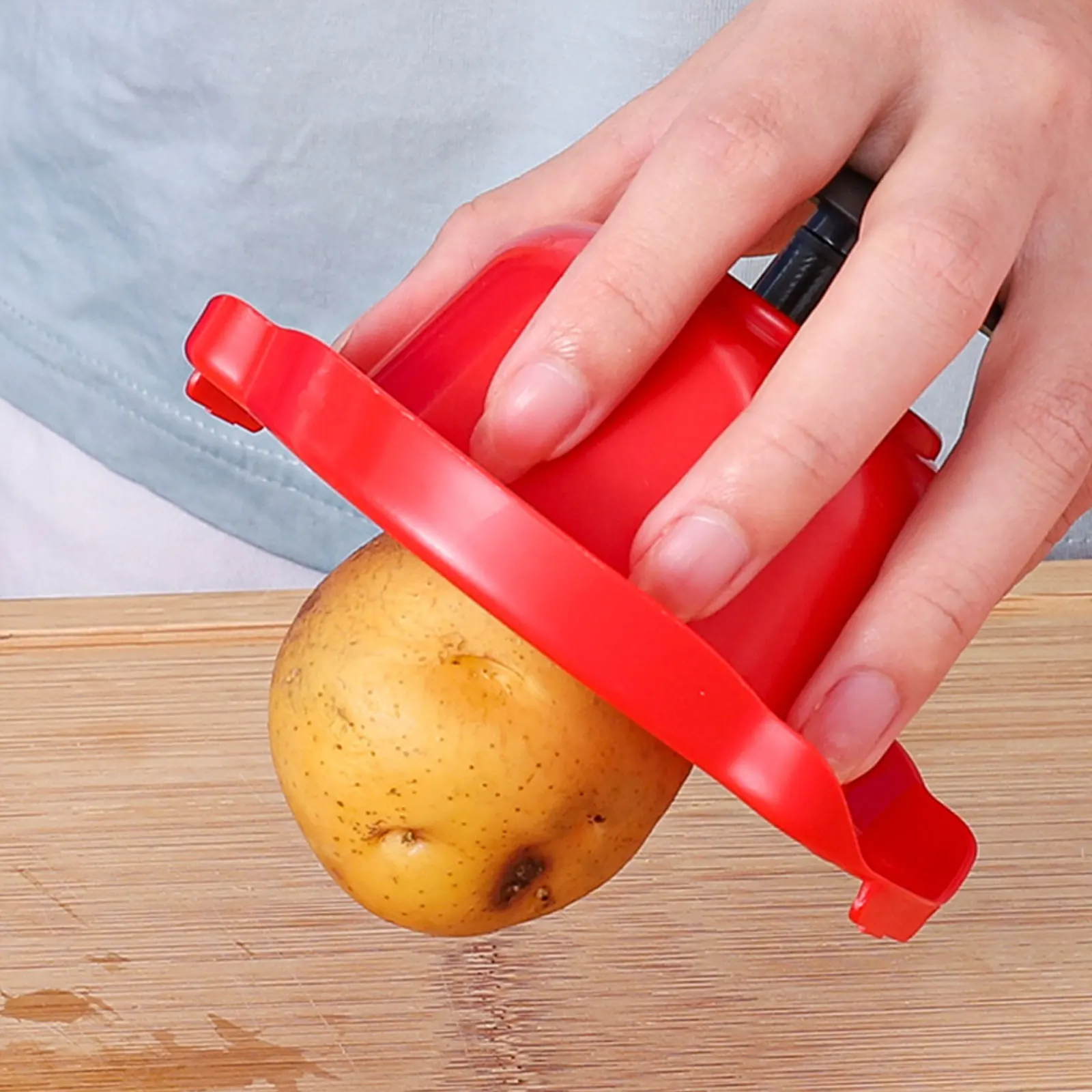 1pc Vegetable Food Slicer Safety Holder Potato Onion Gaurd Accessories Finger Protector Reusable Kitchen Tools
1pc Vegetable Food Slicer Safety Holder Potato Onion Gaurd Accessories Finger Protector Reusable Kitchen Tools