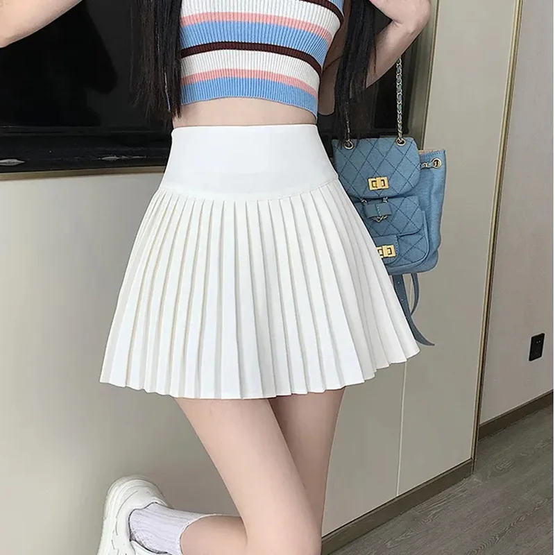 Pleated Skirt Women 2023 Spring Summer New Fashion Slim Versatile Mini Skirts Female High Waist College Style A-line Skirt
Pleated Skirt Women 2023 Spring Summer New Fashion Slim Versatile Mini Skirts Female High Waist College Style A-line Skirt