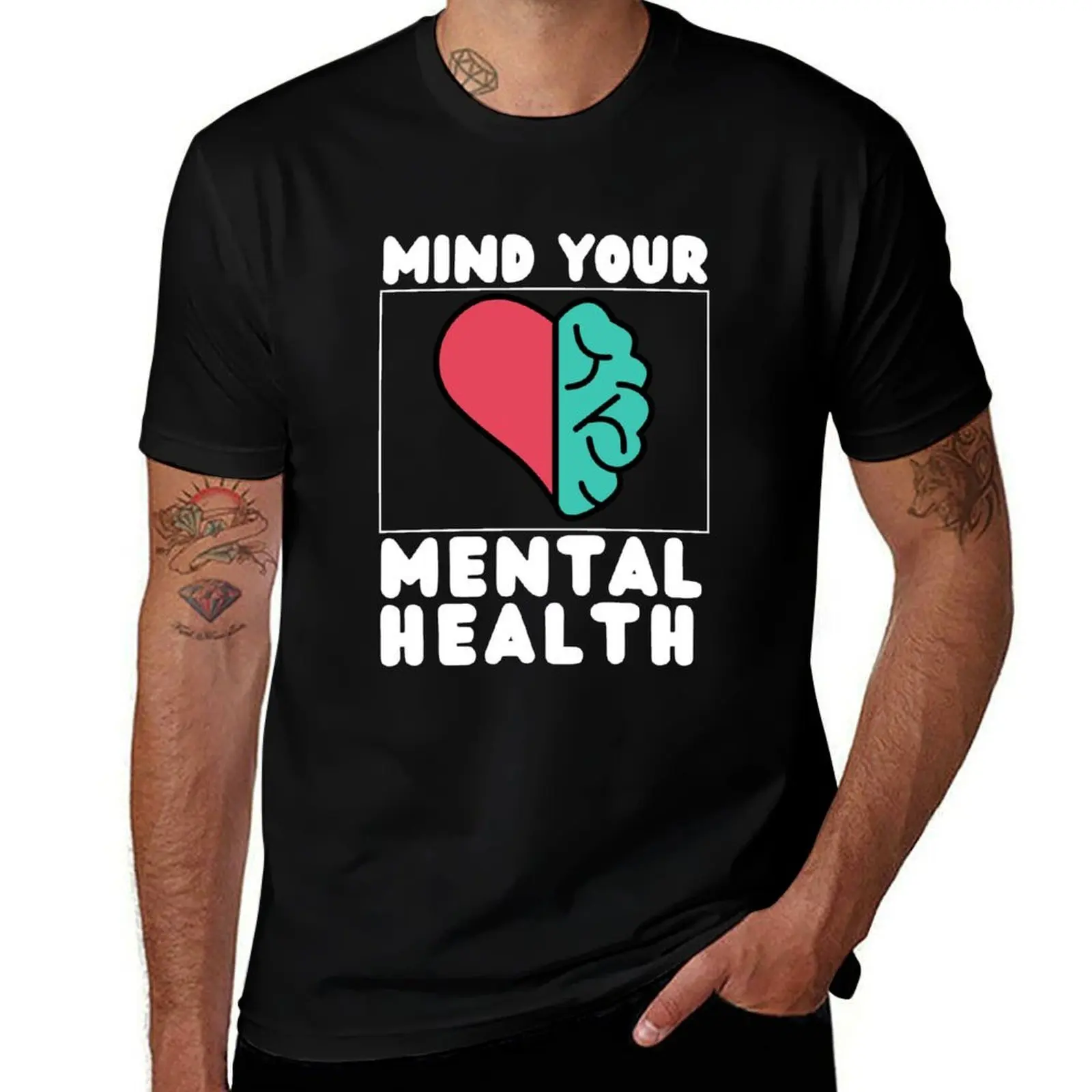 Mind Your Mental Health T-Shirt Blouse Funny t-shirt T-shirts man anime black t shirts for men
Mind Your Mental Health T-Shirt Blouse Funny t-shirt T-shirts man anime black t shirts for men