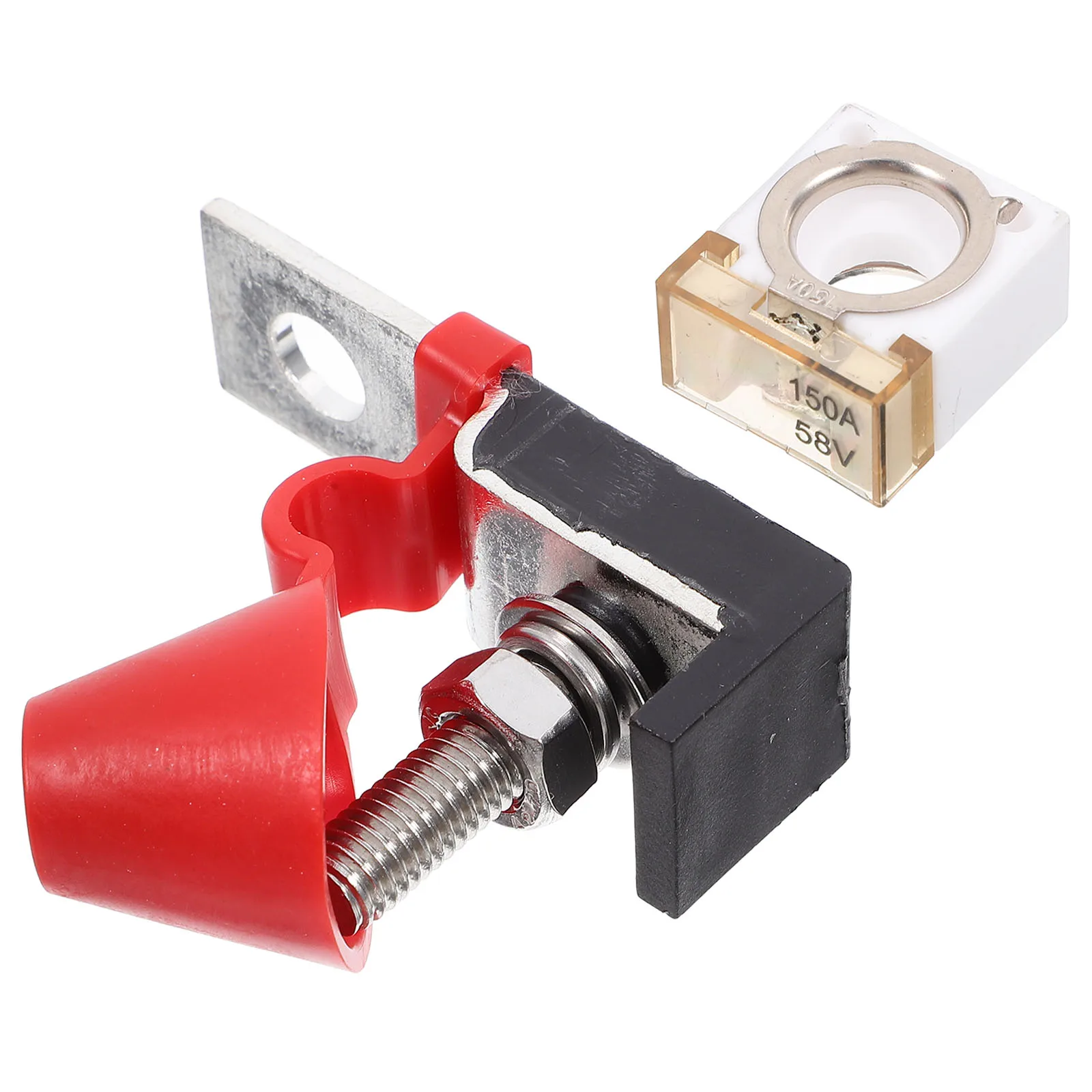 150A Block Holder Marine Boat Cars Durable Zinc Alloy Circuit Protection Fuse Seat Terminal Block Cars Terminal
150A Block Holder Marine Boat Cars Durable Zinc Alloy Circuit Protection Fuse Seat Terminal Block Cars Terminal