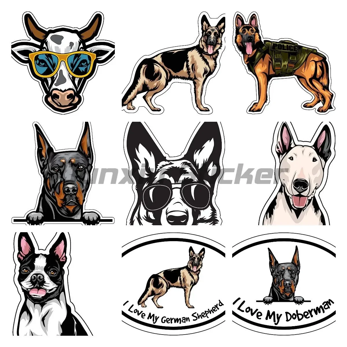 I Love My German Shepherd Dog Breed Vinyl Car Decal Decor for Auto Motocross Racing Laptop Helmet Trunk Vinyl Waterproof Decal
I Love My German Shepherd Dog Breed Vinyl Car Decal Decor for Auto Motocross Racing Laptop Helmet Trunk Vinyl Waterproof Decal