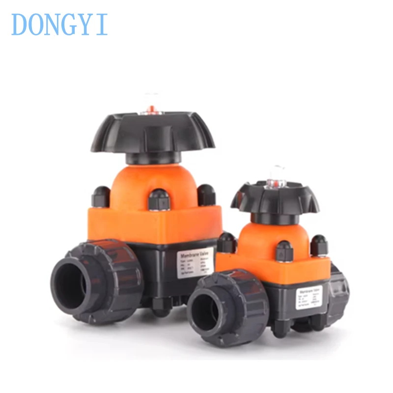 UPVC Diaphragm Valve DN40 DN50 Pipe ID 50mm 63mm
UPVC Diaphragm Valve DN40 DN50 Pipe ID 50mm 63mm