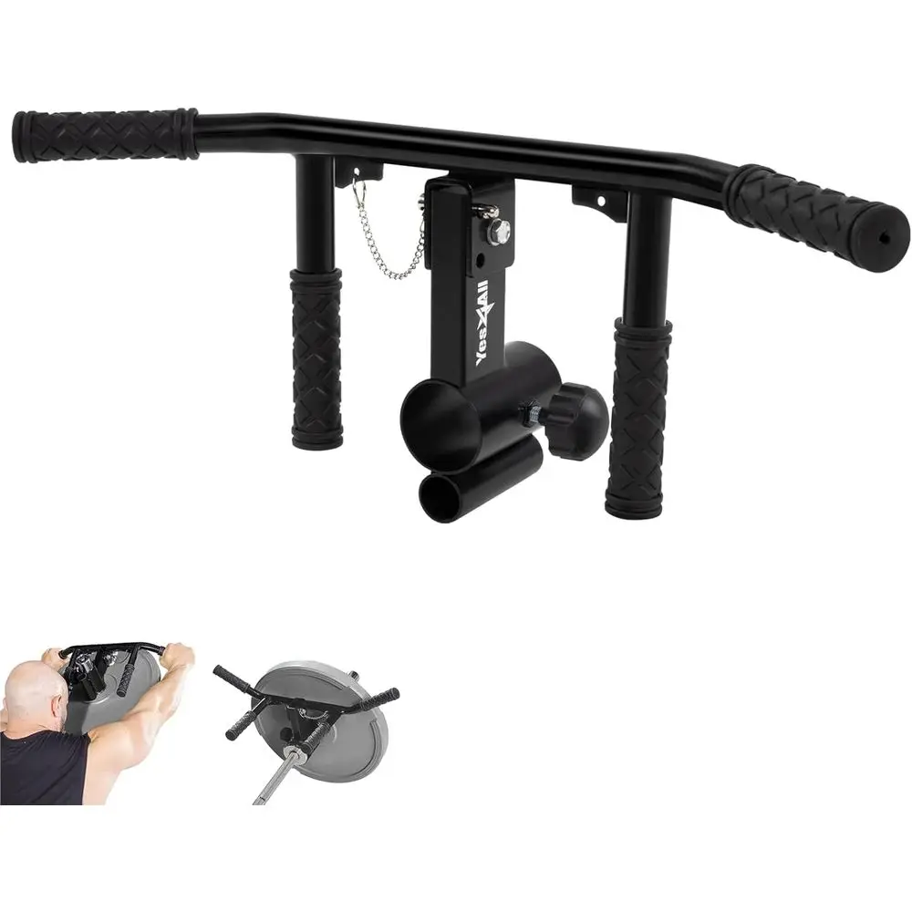 500 lbs Capacity Multi-Grip Rowing Landmine Handle with T-Bar and Viking Press Bars for Versatile Workouts
500 lbs Capacity Multi-Grip Rowing Landmine Handle with T-Bar and Viking Press Bars for Versatile Workouts