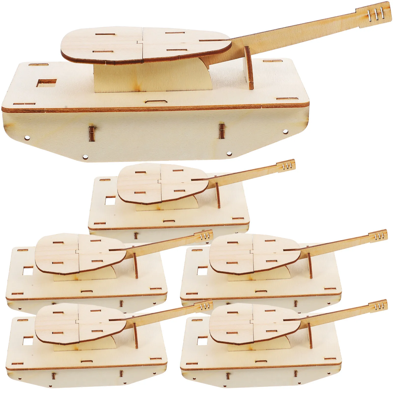 6Pcs Wooden Blank Tank Assembly DIY Unpainted Creative Educational Gift Enhance Kids Analytical Observation Skill
6Pcs Wooden Blank Tank Assembly DIY Unpainted Creative Educational Gift Enhance Kids Analytical Observation Skill