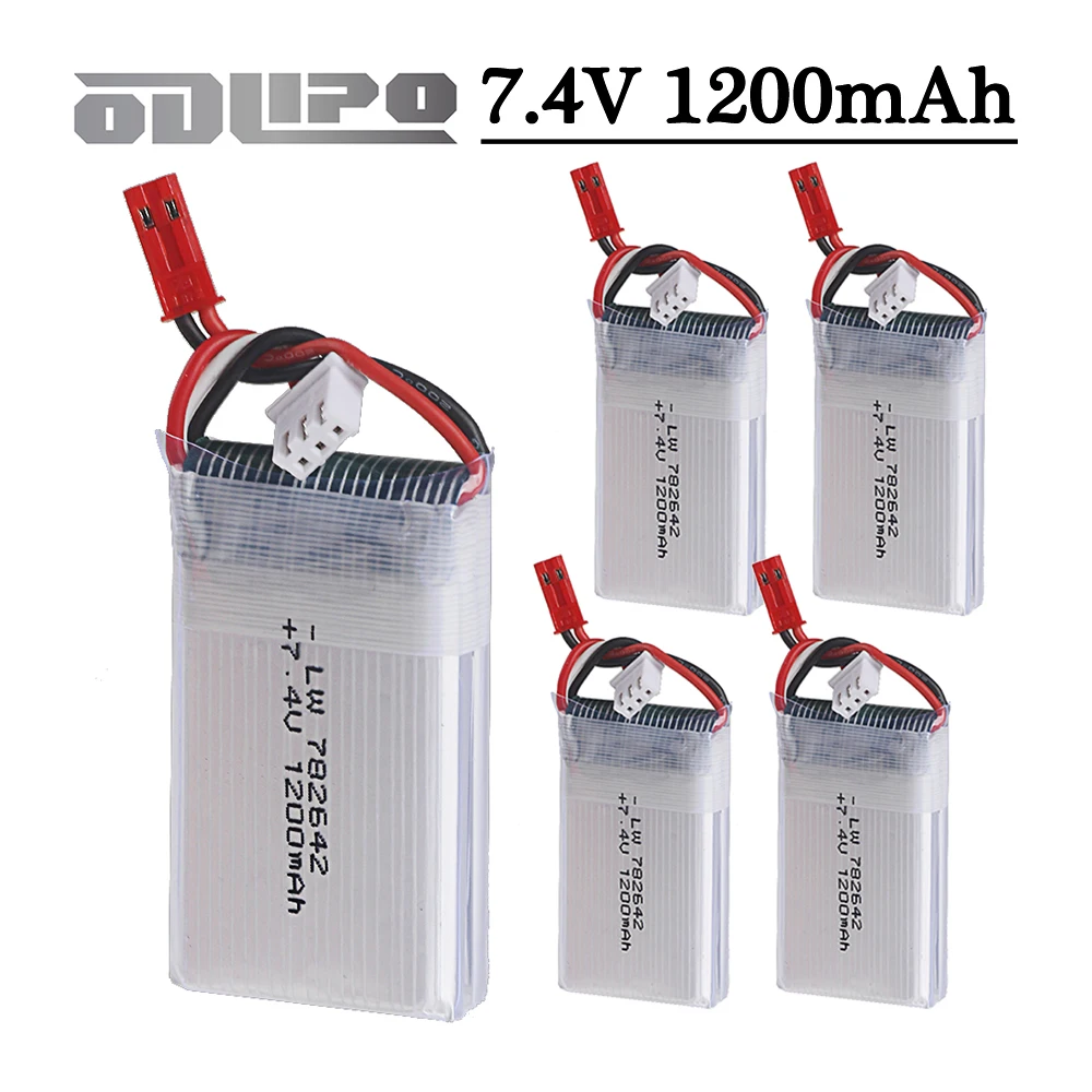 7,4 В 1200 мАч Lipo аккумулятор с разъемом JST для MJXRC X600 U829A U829X X600 F46 X601H JXD391 FT007 RC Drone Boats Автомобили Запасной аккумулятор
7,4 В 1200 мАч Lipo аккумулятор с разъемом JST для MJXRC X600 U829A U829X X600 F46 X601H JXD391 FT007 RC Drone Boats Автомобили Запасной аккумулятор