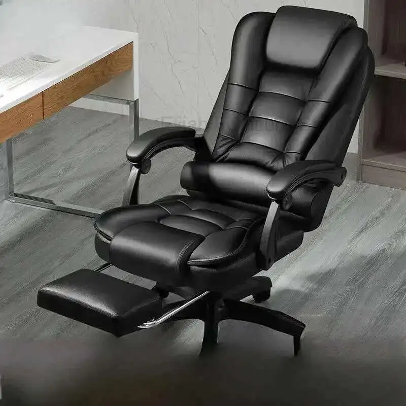 Tall Comfortable Black Office Chair Recliner Luxury Leather High Modern Office Chair Gaming Room Silla De Oficina Furniture
Tall Comfortable Black Office Chair Recliner Luxury Leather High Modern Office Chair Gaming Room Silla De Oficina Furniture