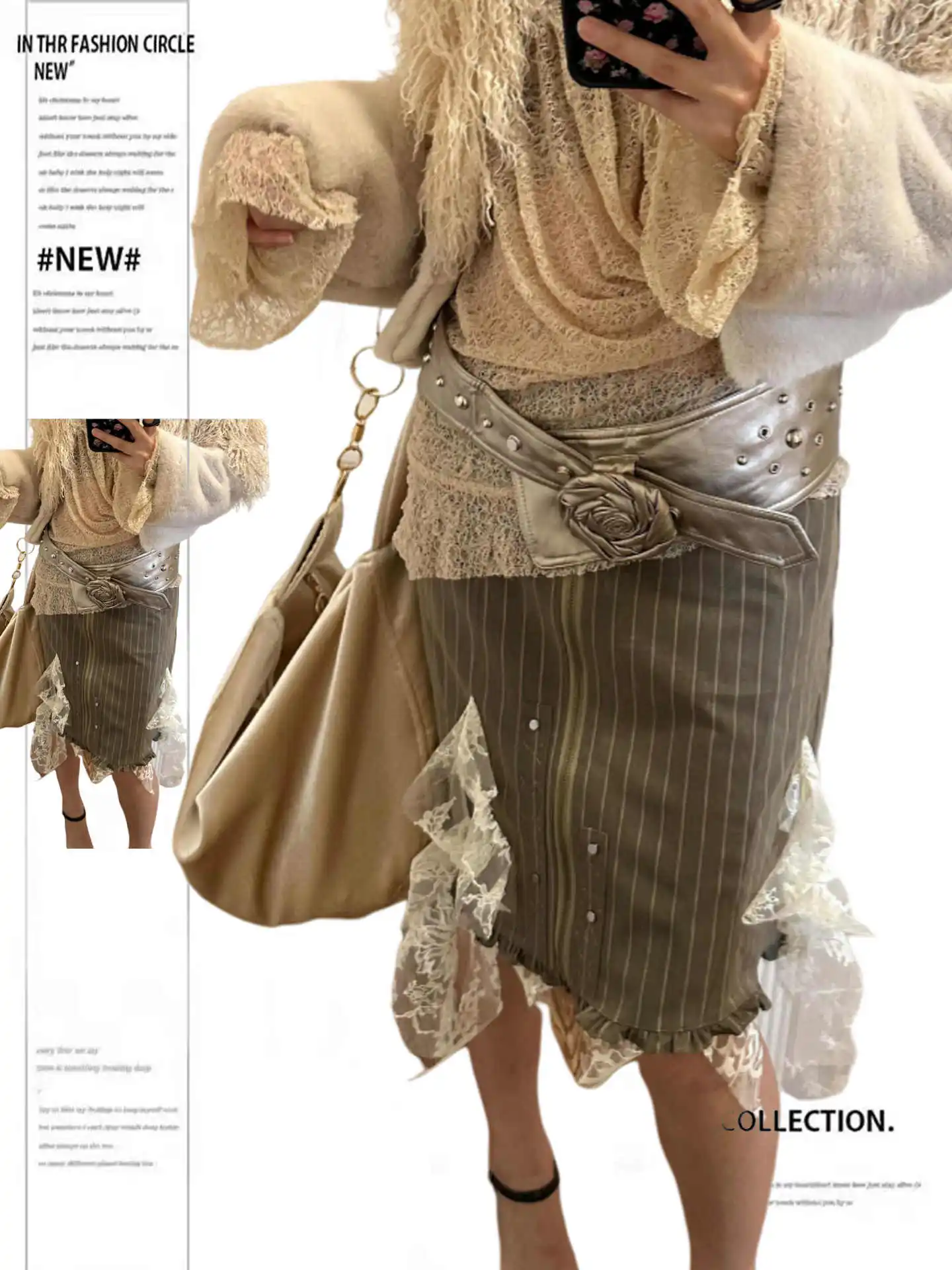 Осень-зима женская винтажная юбка миди в полоску Y2k трапециевидной формы Harajuku японский гранж 2000-х годов киберпанк E-girl Tide новый дизайн Kpop 
Осень-зима женская винтажная юбка миди в полоску Y2k трапециевидной формы Harajuku японский гранж 2000-х годов киберпанк E-girl Tide новый дизайн Kpop