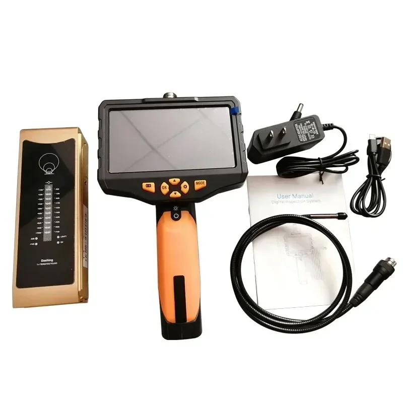 Detection of internal vision lens, termite visual microwave search, ant detectable detector