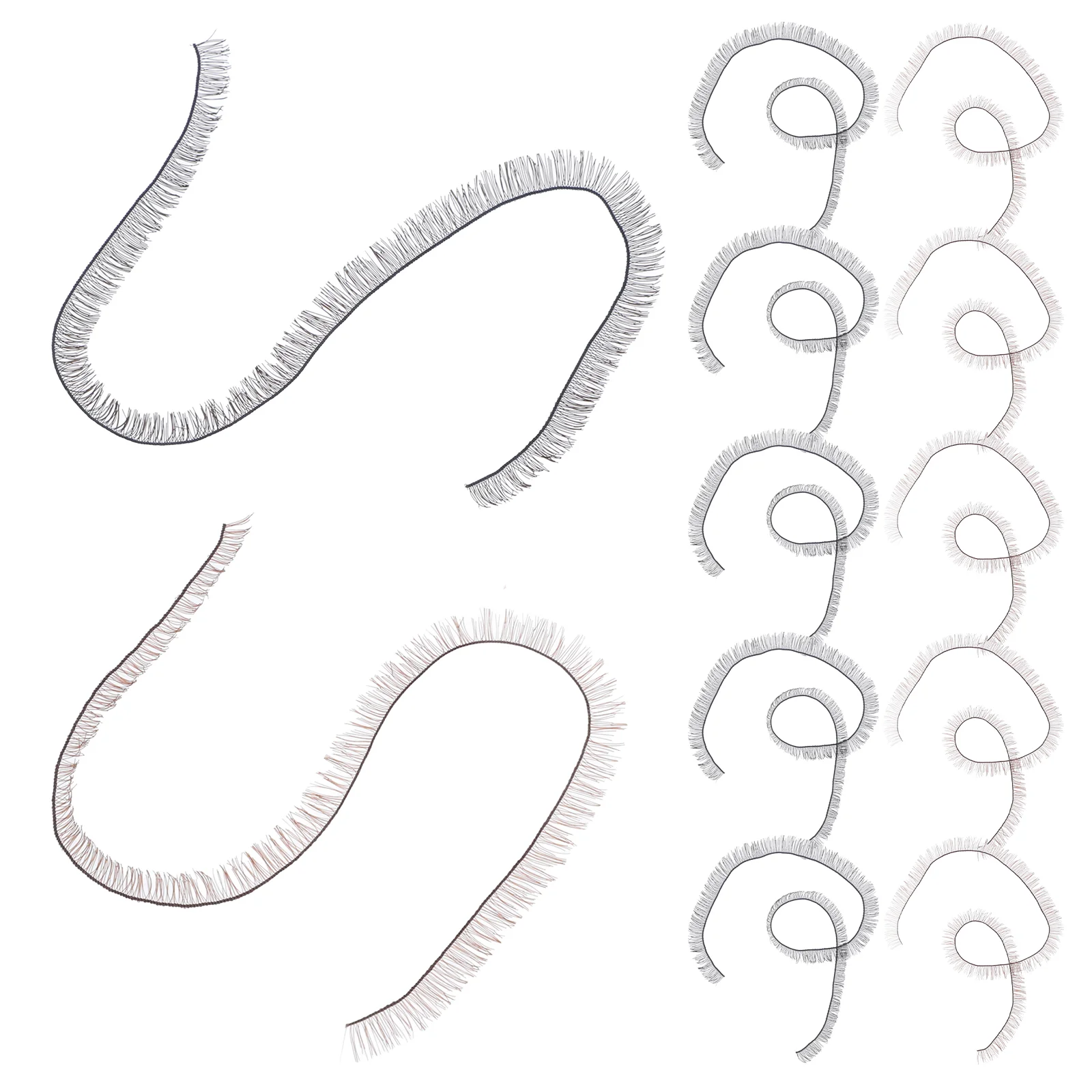 Eyelash Accessories Lashes for DIY Craft Safety Eyes with Making Crafts Eyelashes Crocheting Mini
Eyelash Accessories Lashes for DIY Craft Safety Eyes with Making Crafts Eyelashes Crocheting Mini