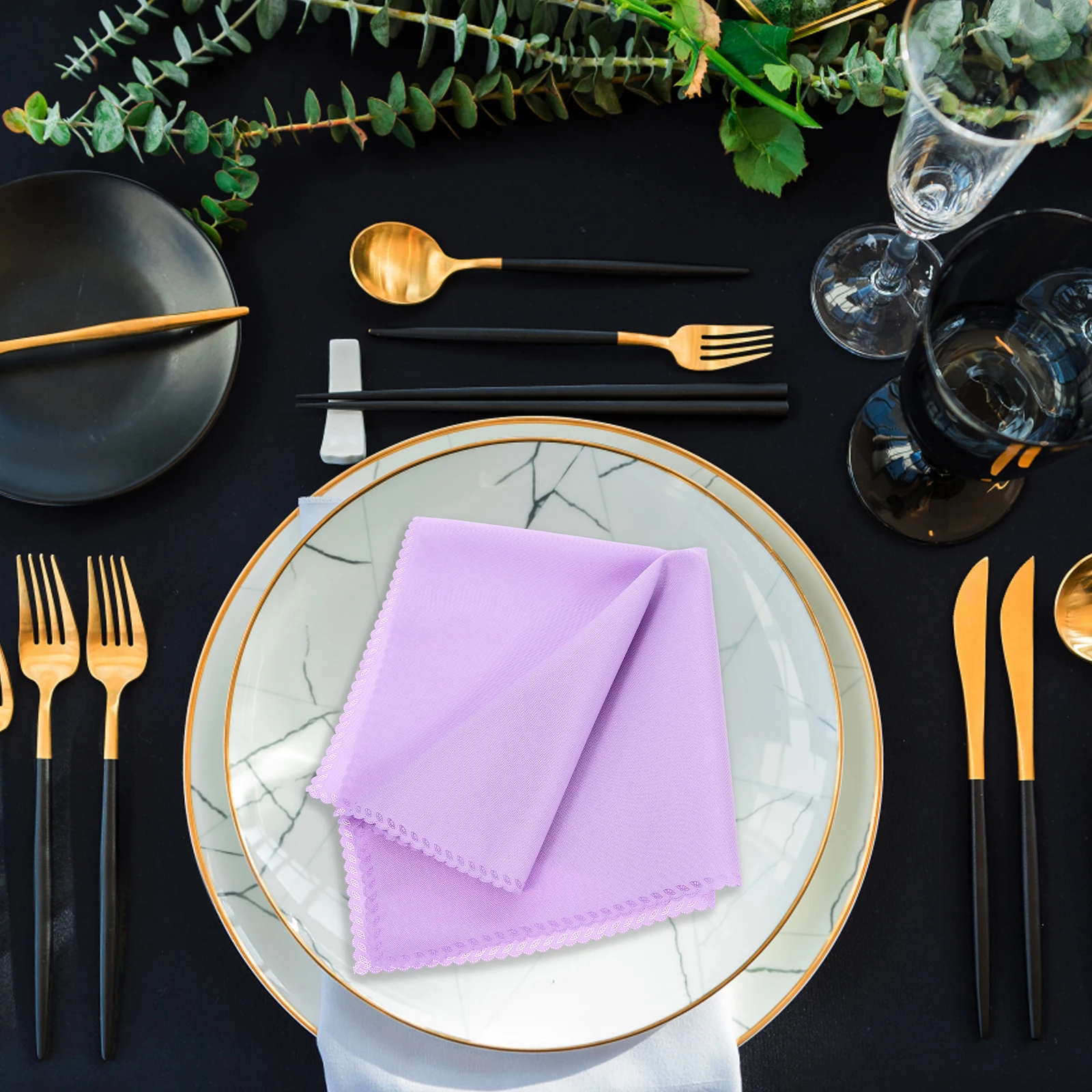 10pcs Cloth Napkins 48x48cm Dinner Table Reusable Waterproof Restaurant Polyester Buffet Banquet Party Embellishment Birthday
10pcs Cloth Napkins 48x48cm Dinner Table Reusable Waterproof Restaurant Polyester Buffet Banquet Party Embellishment Birthday