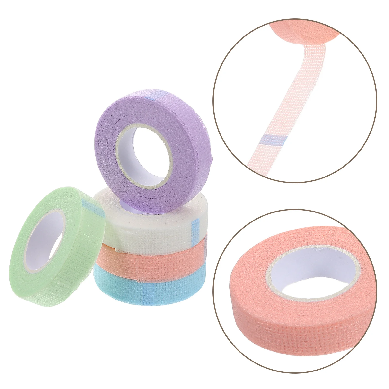 5Pcs Eyelash Extension Tape Breathable Soft Fabric Lash Tape Eyelash Isolation Precise Fixation for Upper Lower Lashes
5Pcs Eyelash Extension Tape Breathable Soft Fabric Lash Tape Eyelash Isolation Precise Fixation for Upper Lower Lashes
