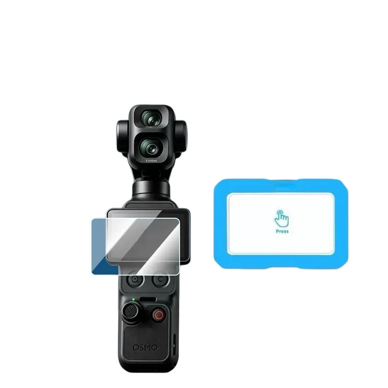 Tempered Glass Screen Protector for DJI Pocket 4 Pro Anti-Scratch HD Gimbal Camera Lens Screen Protective Film Accessories
Tempered Glass Screen Protector for DJI Pocket 4 Pro Anti-Scratch HD Gimbal Camera Lens Screen Protective Film Accessories