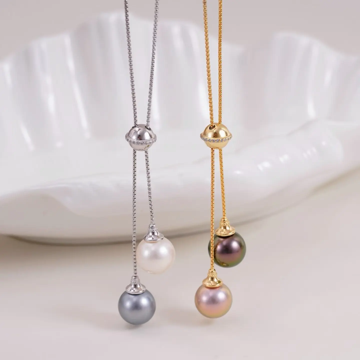 45cm Long S925 Sterling Silver Necklace Mountings Findings Jewellery Mounts Parts Fittings Accessories for 10-11mm Pearls
45cm Long S925 Sterling Silver Necklace Mountings Findings Jewellery Mounts Parts Fittings Accessories for 10-11mm Pearls
