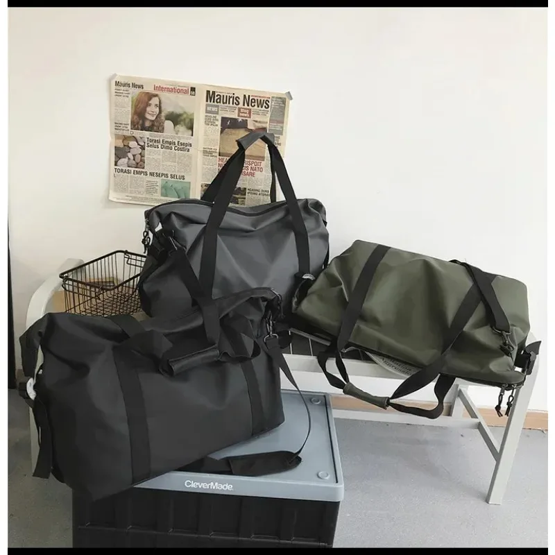Travel Gym Bags for Men and Women Large Capacity Shoulder Bag Simple Luggage Bag Sports Fitness Swimming Training Handbag
Travel Gym Bags for Men and Women Large Capacity Shoulder Bag Simple Luggage Bag Sports Fitness Swimming Training Handbag