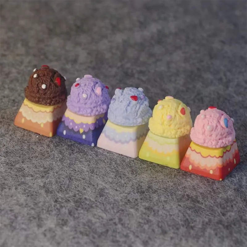 Creative Colored Ice Cream Keycaps With Shading OEM Height GirlHeart Pink Universal Gaming Mechanical Keyboard Keycaps
Creative Colored Ice Cream Keycaps With Shading OEM Height GirlHeart Pink Universal Gaming Mechanical Keyboard Keycaps