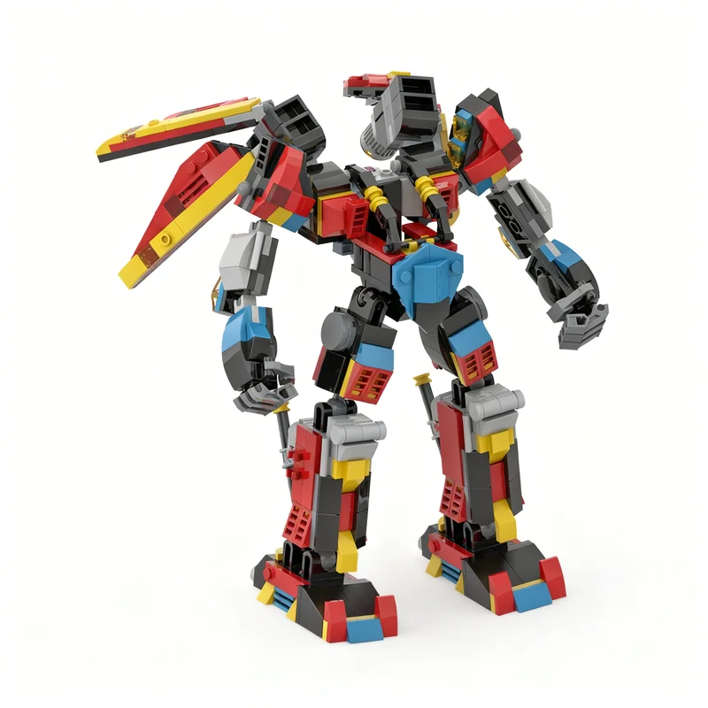 490 деталей MOC: Суперкрутой космический мех, конструктор, игрушка для сборки, рождественский подарок, творческая идея, развивающая игра, DIY
490 деталей MOC: Суперкрутой космический мех, конструктор, игрушка для сборки, рождественский подарок, творческая идея, развивающая игра, DIY