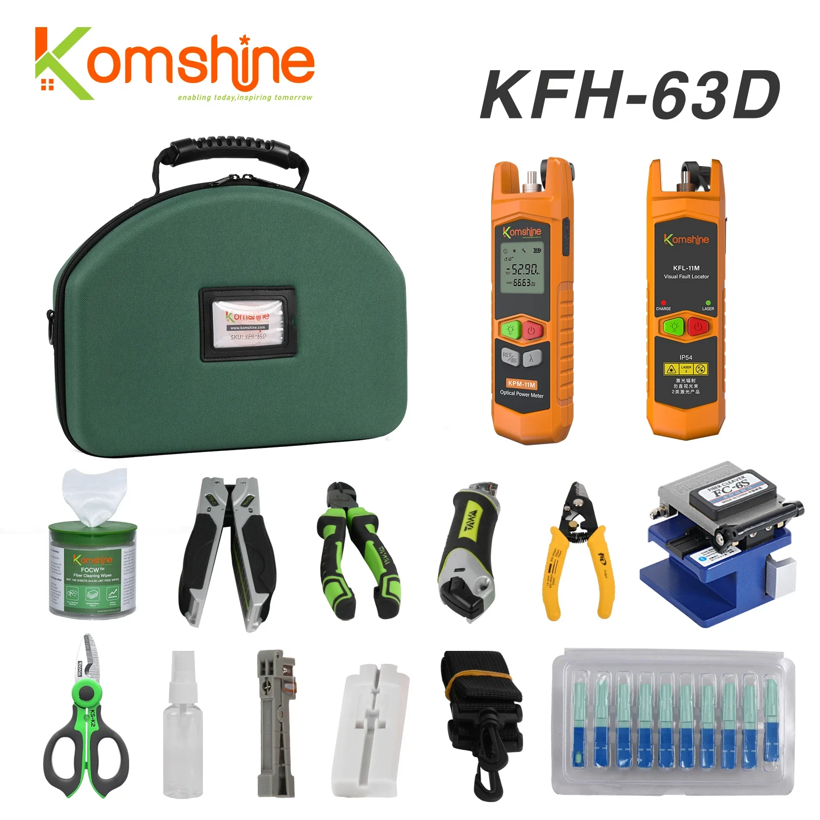 Komshine-FTTH Fiber Optic Stripper, KFH-12E and KFH-63D, OPM VFL, Fiber Optic Tester
Komshine-FTTH Fiber Optic Stripper, KFH-12E and KFH-63D, OPM VFL, Fiber Optic Tester