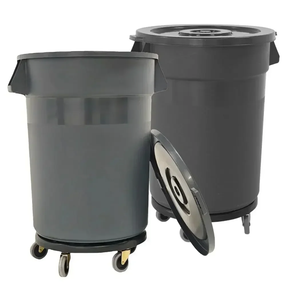 Dual 32-Gallon Wheeled Trash Cans with Lids for Outdoor Use in Hospitals, Garages, and Yards
Dual 32-Gallon Wheeled Trash Cans with Lids for Outdoor Use in Hospitals, Garages, and Yards
