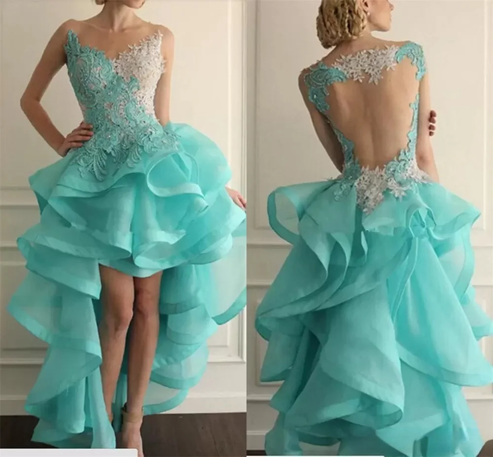 A-Line Evening Prom Dresses High/Low Floor Length Tulle Appliques Pure Color 2024 Sheer Neck Ruched Lace Tiered Pleats Organza
A-Line Evening Prom Dresses High/Low Floor Length Tulle Appliques Pure Color 2024 Sheer Neck Ruched Lace Tiered Pleats Organza