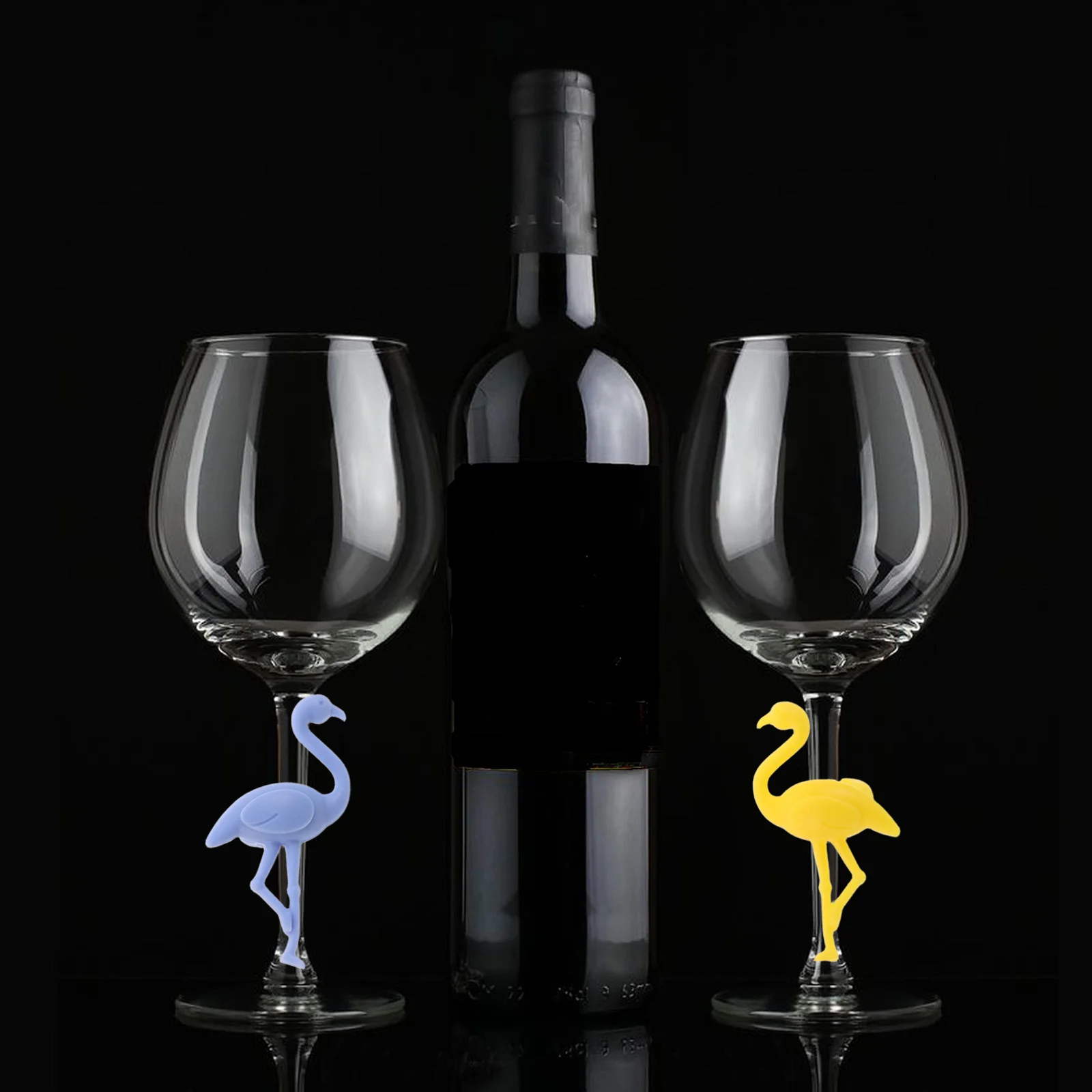 12Pcs Flamingo Wine Charms Silicone Drink Markers Reusable Stemware Identifiers Wedding Beach Party Tropical Decor
12Pcs Flamingo Wine Charms Silicone Drink Markers Reusable Stemware Identifiers Wedding Beach Party Tropical Decor
