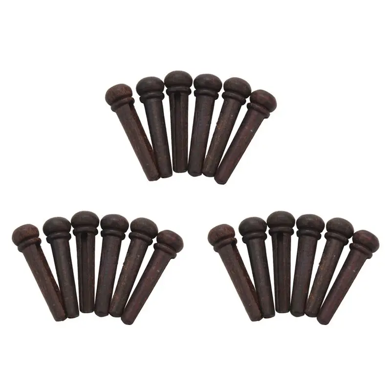 ABYB 18Pcs Rosewood Guitar Bridge Pins End Pin Set
ABYB 18Pcs Rosewood Guitar Bridge Pins End Pin Set