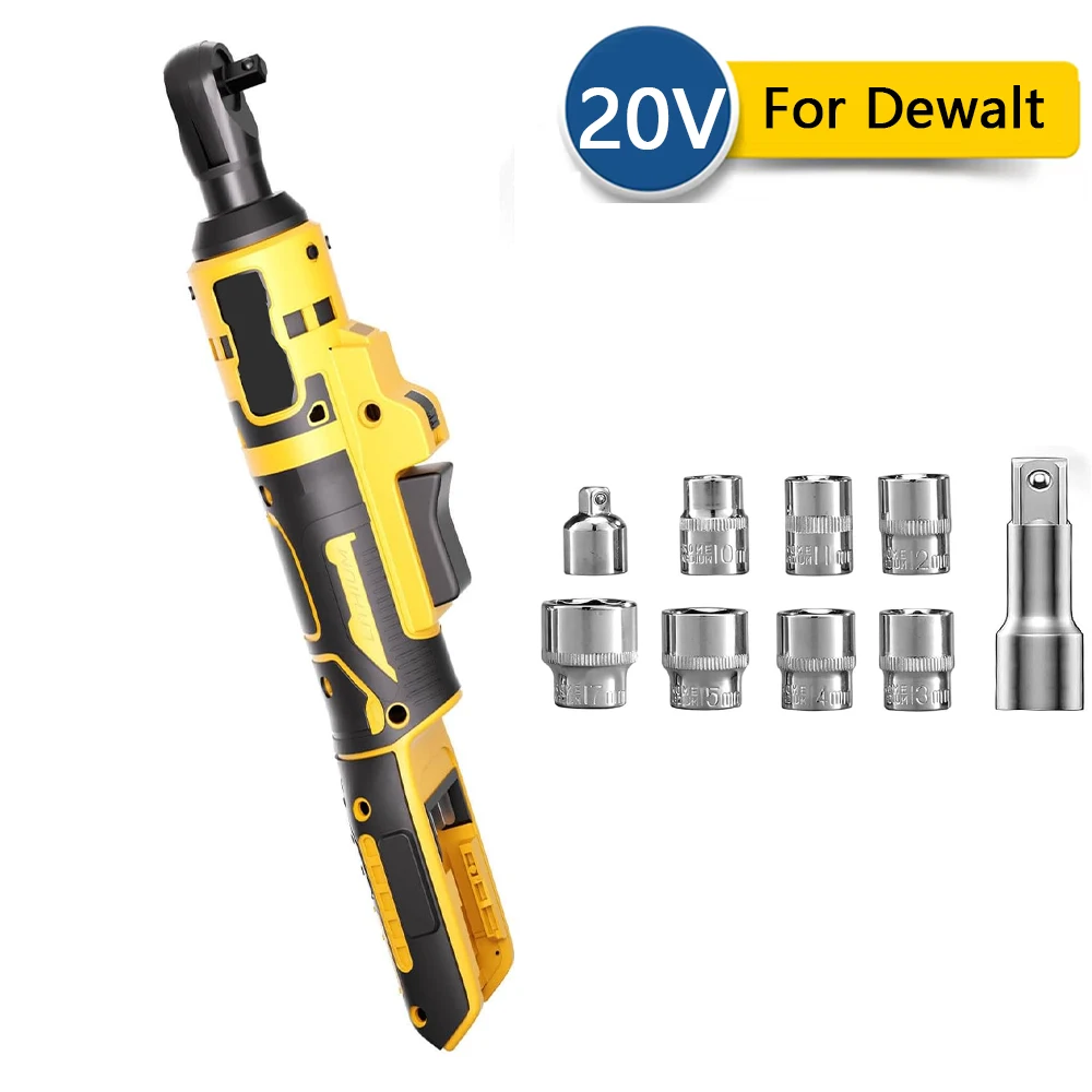 Для бесщеточного двигателя Dewalt 20 В, прямоугольный ключ для обслуживания автомобиля, высокий крутящий момент 500 Нм, компактная трещотка, воздух
Для бесщеточного двигателя Dewalt 20 В, прямоугольный ключ для обслуживания автомобиля, высокий крутящий момент 500 Нм, компактная трещотка, воздух