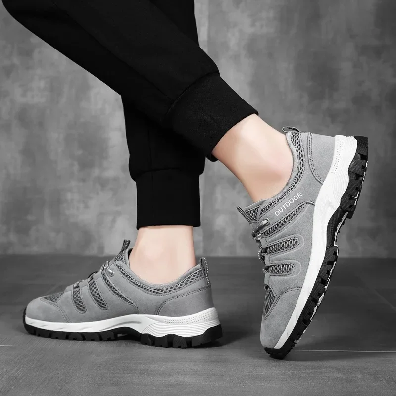 The Explosive Brand Mainly Promotes The Sale of Breathable Flying Mesh Casual Men's Large Size Outdoor Sports Flat Shoes
The Explosive Brand Mainly Promotes The Sale of Breathable Flying Mesh Casual Men's Large Size Outdoor Sports Flat Shoes