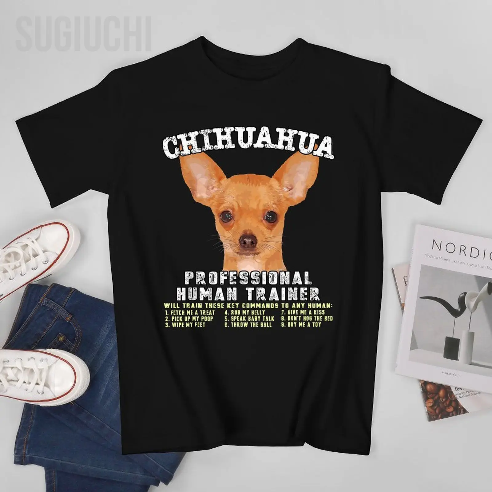 Мужская футболка унисекс Chihuahua Professional Human Trainer, футболки для женщин и мальчиков, футболка из 100% хлопка
Мужская футболка унисекс Chihuahua Professional Human Trainer, футболки для женщин и мальчиков, футболка из 100% хлопка