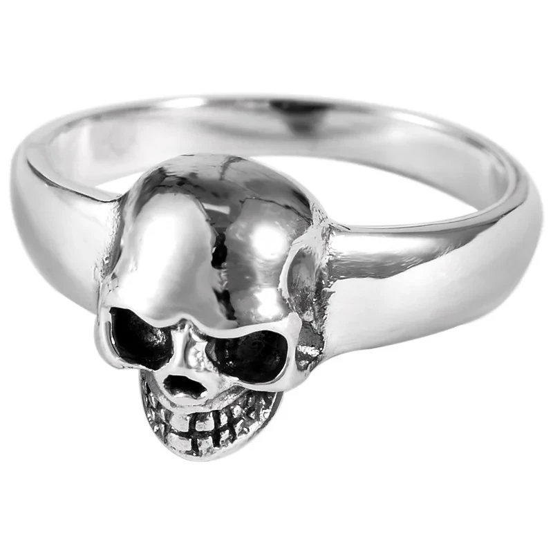 S925 Sterling Silver Vintage Skeleton Ring for Men Skull Punk Hip Hop Rock Ring Retro Simple Style Jewelry
S925 Sterling Silver Vintage Skeleton Ring for Men Skull Punk Hip Hop Rock Ring Retro Simple Style Jewelry