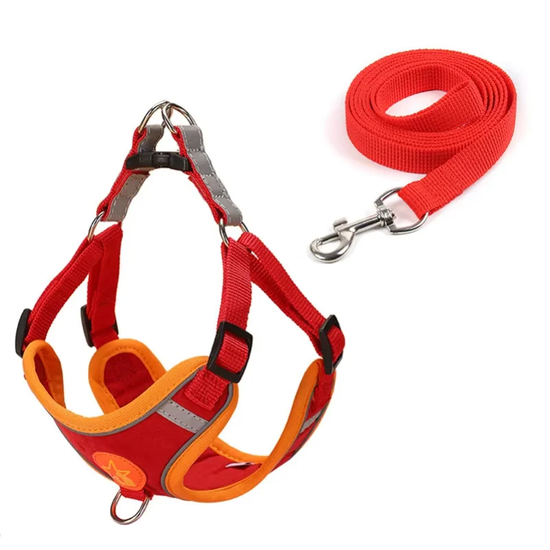 Small Medium Dogs Harness Vest Walking Traction Rope Reflective Straps, Soft Mesh Harness Breathable Pet Supplies
Small Medium Dogs Harness Vest Walking Traction Rope Reflective Straps, Soft Mesh Harness Breathable Pet Supplies