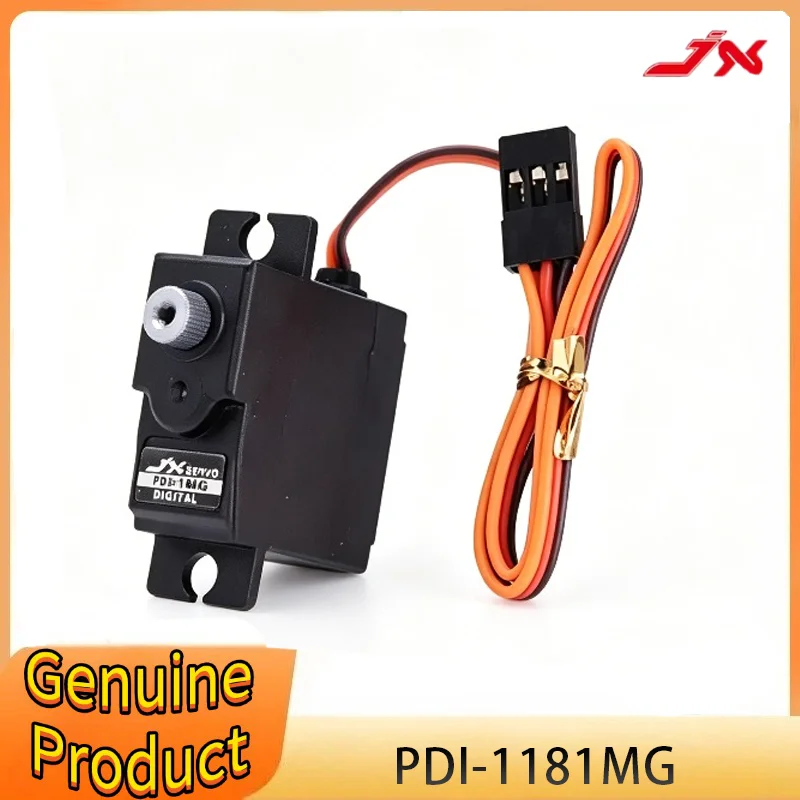 JX Servo PDI-1181MG 18g 3.5KG Metal Gear Digital Core Servo for 1/16 WPL RC Car B16 B24 B36 C14 C24 Glider Plane
JX Servo PDI-1181MG 18g 3.5KG Metal Gear Digital Core Servo for 1/16 WPL RC Car B16 B24 B36 C14 C24 Glider Plane
