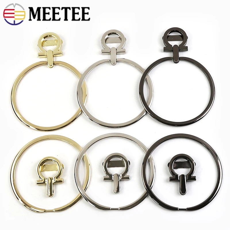 2Pcs Meetee 88mm O Ring Metal Bag Handles Handbag Chain Purse Frame Handmade Crafts Replacement Handle DIY Hardware Accessories
2Pcs Meetee 88mm O Ring Metal Bag Handles Handbag Chain Purse Frame Handmade Crafts Replacement Handle DIY Hardware Accessories