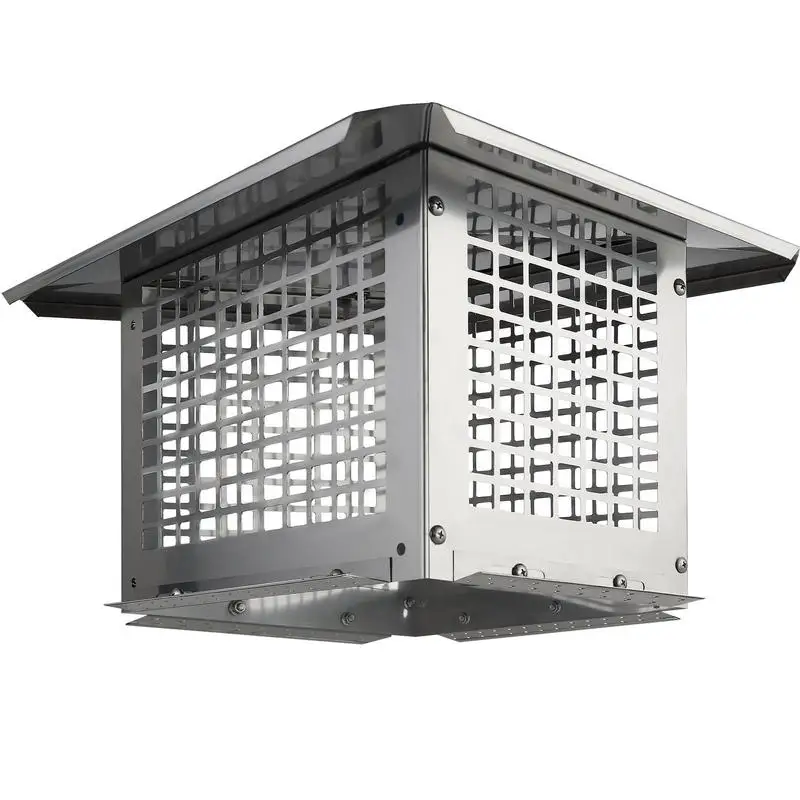 Fireplace Flue Lid 13 x 9 inch For Home Heating Outdoor Ventilation Roof Protection, Alloy Steel Material Sturdy Construction Silver Finish Mesh Style Exterior Attachment
Fireplace Flue Lid 13 x 9 inch For Home Heating Outdoor Ventilation Roof Protection, Alloy Steel Material Sturdy Construction Silver Finish Mesh Style Exterior Attachment