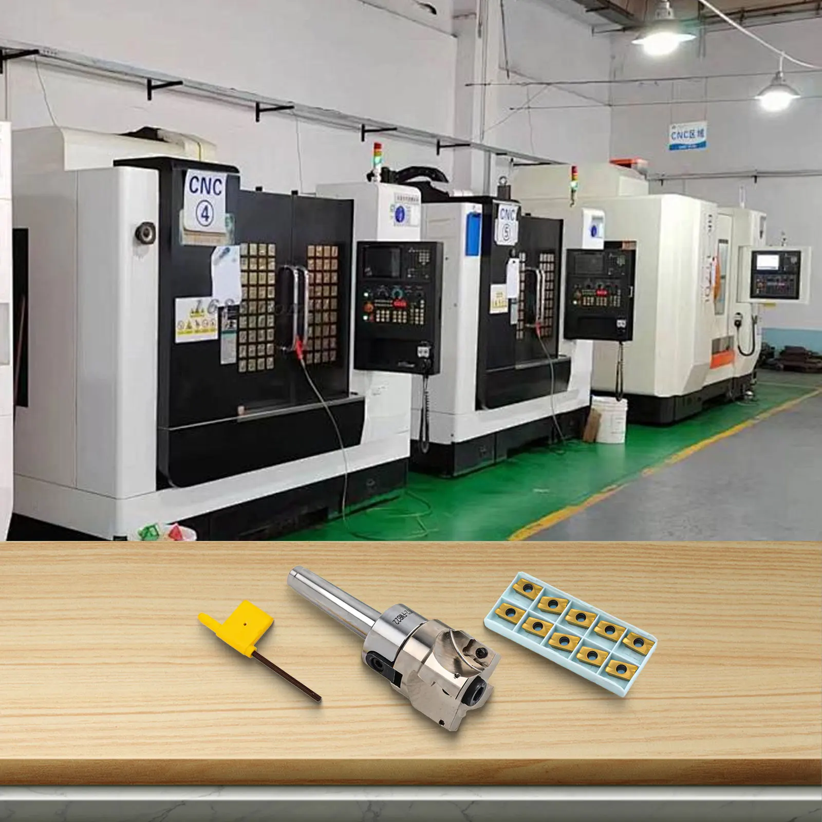 For Heavy Machinery Face End Mill Cutter Carbide Inserts For Heavy CNC Milling High Wear Resistance Smoother Blade Feel
For Heavy Machinery Face End Mill Cutter Carbide Inserts For Heavy CNC Milling High Wear Resistance Smoother Blade Feel