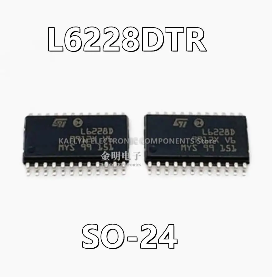 Биполярный драйвер двигателя L6228DTR L6228D DMOS параллельный 24-SO, 5 шт./партия
Биполярный драйвер двигателя L6228DTR L6228D DMOS параллельный 24-SO, 5 шт./партия