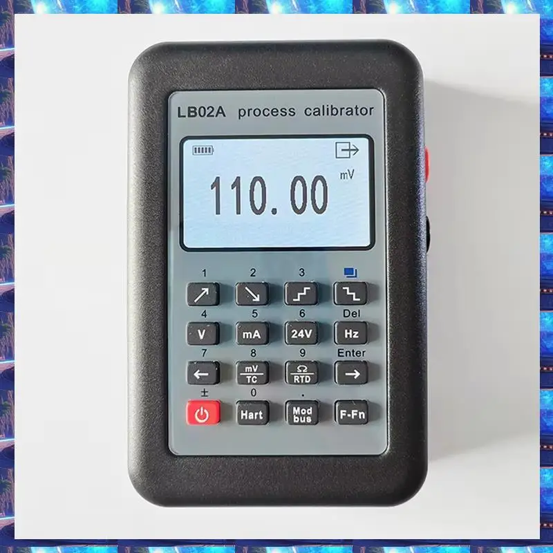 Калибратор процессов LB02A 2025, 4-20 мА, функция генератора сигналов, цветной ЖК-дисплей с частотой RTD PT100, термопара MV 0-10 В, LB02A Pro
Калибратор процессов LB02A 2025, 4-20 мА, функция генератора сигналов, цветной ЖК-дисплей с частотой RTD PT100, термопара MV 0-10 В, LB02A Pro
