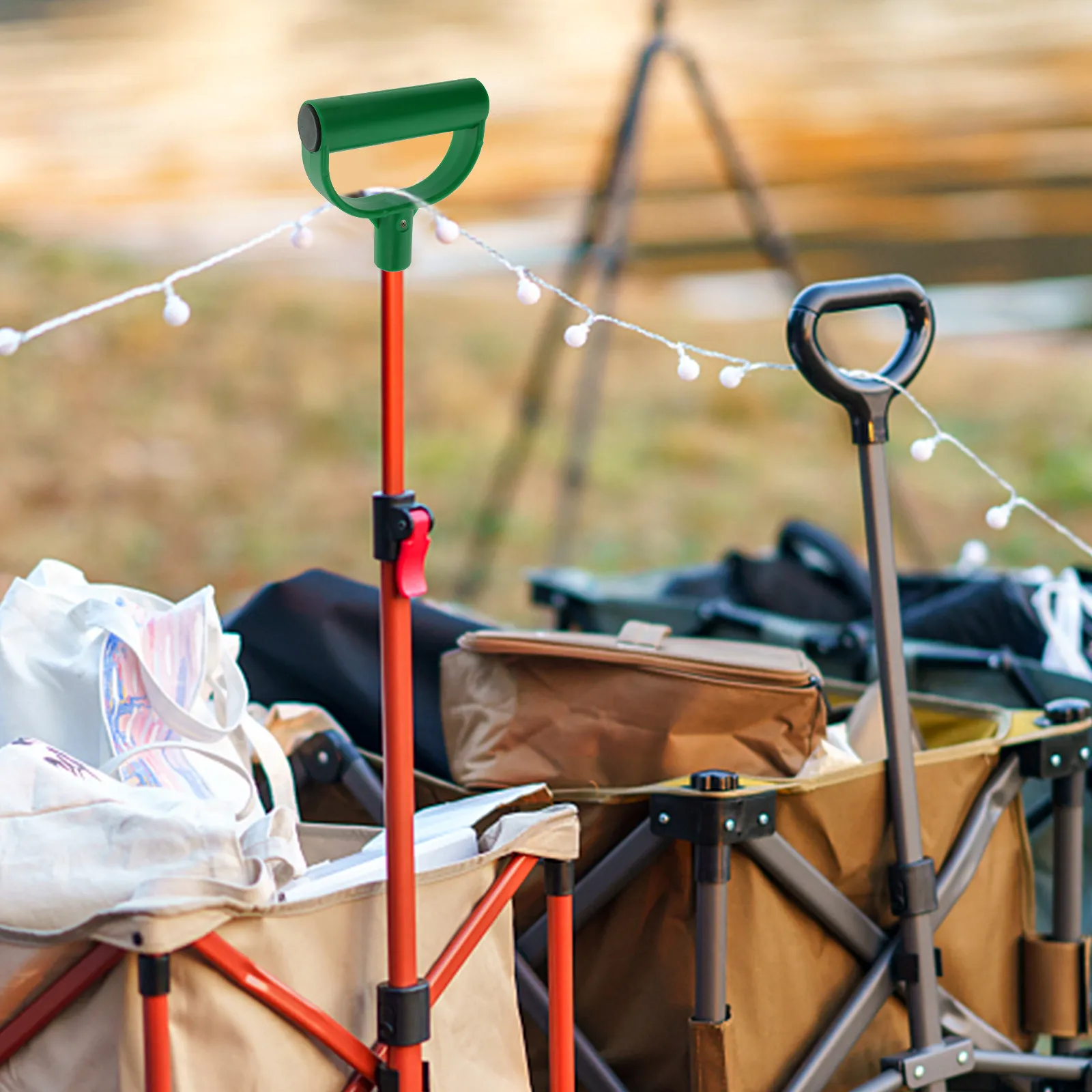 Camping Cart Handle Accessory Ergonomic Plastic Replacement Handle for Wagon Cart Trolley Camping Supplies Plastic Handles
Camping Cart Handle Accessory Ergonomic Plastic Replacement Handle for Wagon Cart Trolley Camping Supplies Plastic Handles