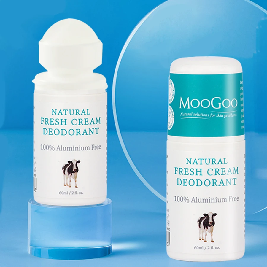 MooGoo Natural Fresh Underarm Roll-On Bottle 60ml Remove Odor Sweating, Long Lasting Dryness
MooGoo Natural Fresh Underarm Roll-On Bottle 60ml Remove Odor Sweating, Long Lasting Dryness