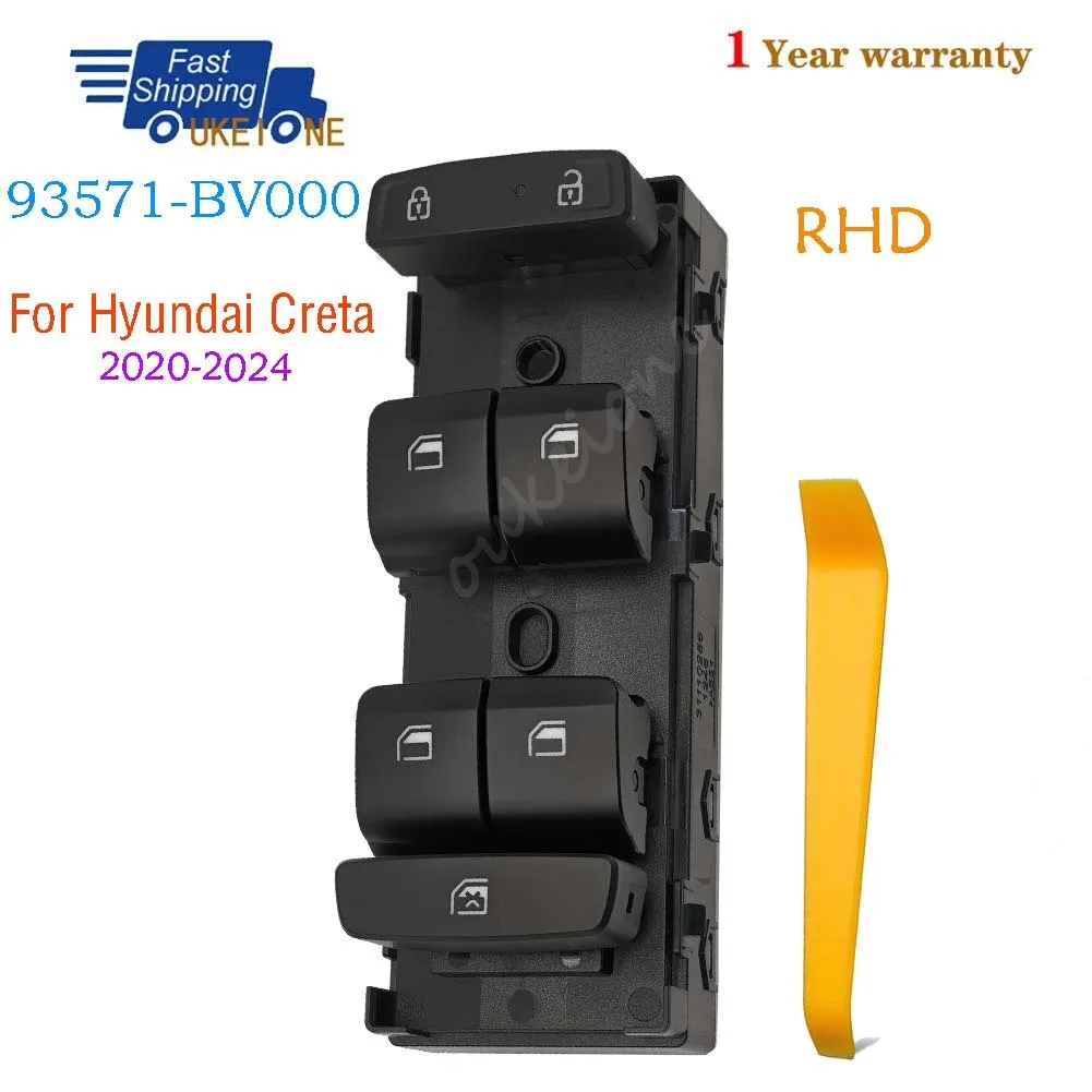 93571BV000 для Hyundai Creta 2020 2021 2022 2023 2024, передний правый главный переключатель управления стеклоподъемником со стороны водителя, автомобильные аксессуары
93571BV000 для Hyundai Creta 2020 2021 2022 2023 2024, передний правый главный переключатель управления стеклоподъемником со стороны водителя, автомобильные аксессуары