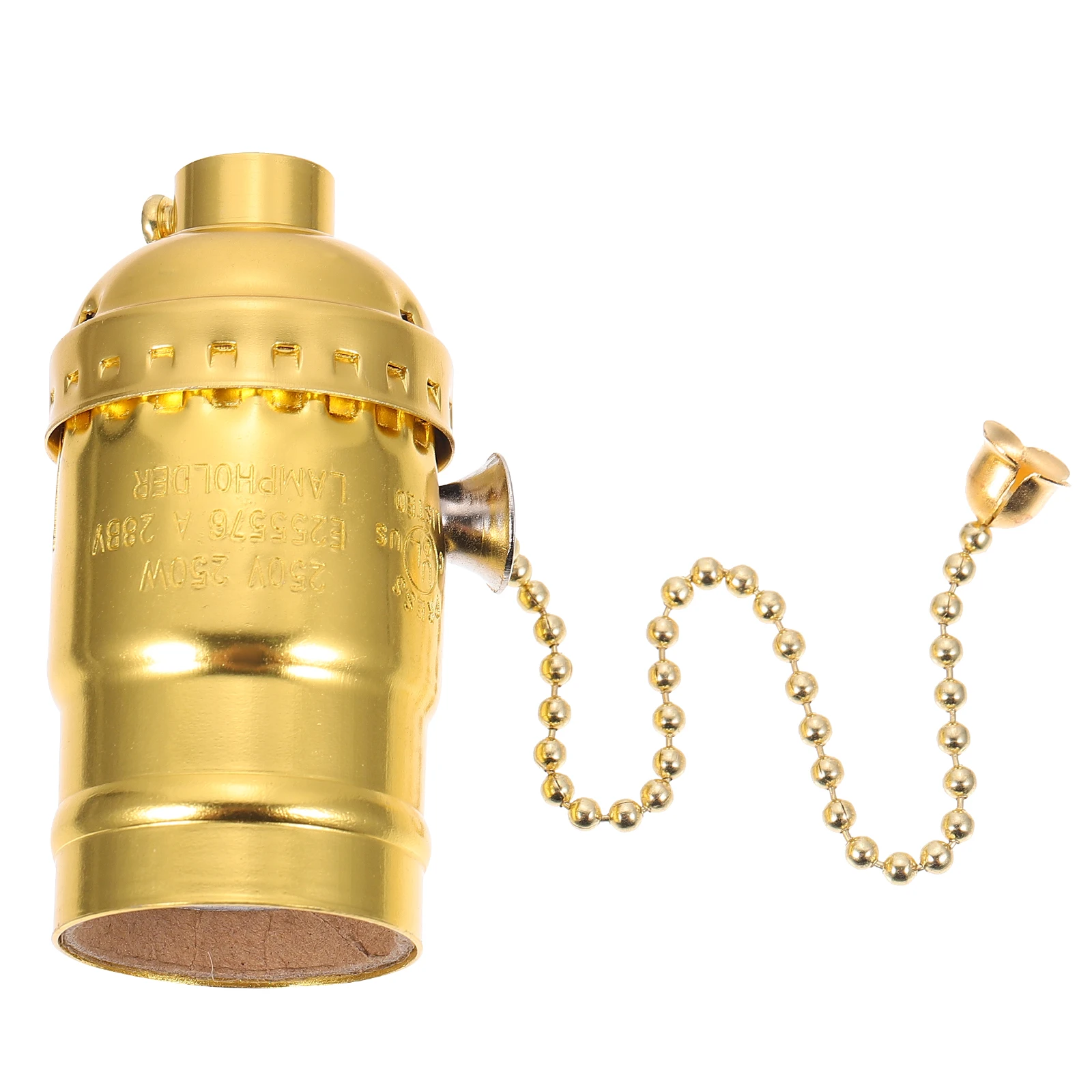 Retro Lamp Holder E27 Socket Pull Chain Removable DIY Vintage Light Fixture Adapter Bulb Holder Pendant
Retro Lamp Holder E27 Socket Pull Chain Removable DIY Vintage Light Fixture Adapter Bulb Holder Pendant