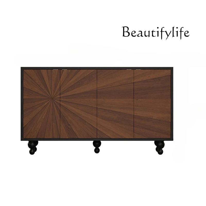 American retro home entrance cabinet small apartment household dining side cabinet wabi sandy medium antique storage cabinet
American retro home entrance cabinet small apartment household dining side cabinet wabi sandy medium antique storage cabinet